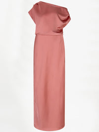 Dante 6 Epic One Shoulder Satiinimekko Vaaleanpunainen