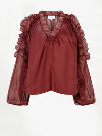 Dante 6 Harmony Röyhelöpusero Viininpunainen