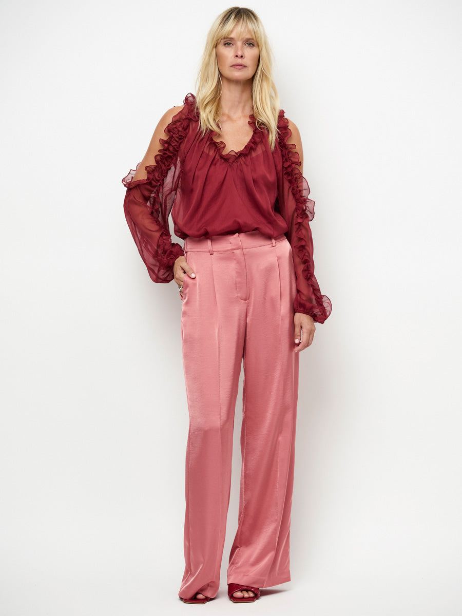 Dante 6 Harmony Röyhelöpusero Viininpunainen