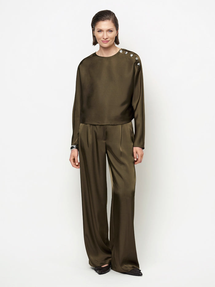 Dante 6 Jules Satiinihousut Khaki