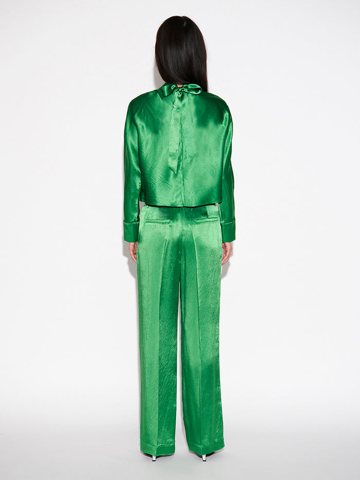 Dante 6 Jules Satiinihousut Vihreä