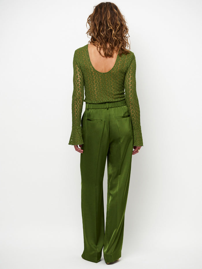 Dante 6 Jules Satiinihousut Vihreä