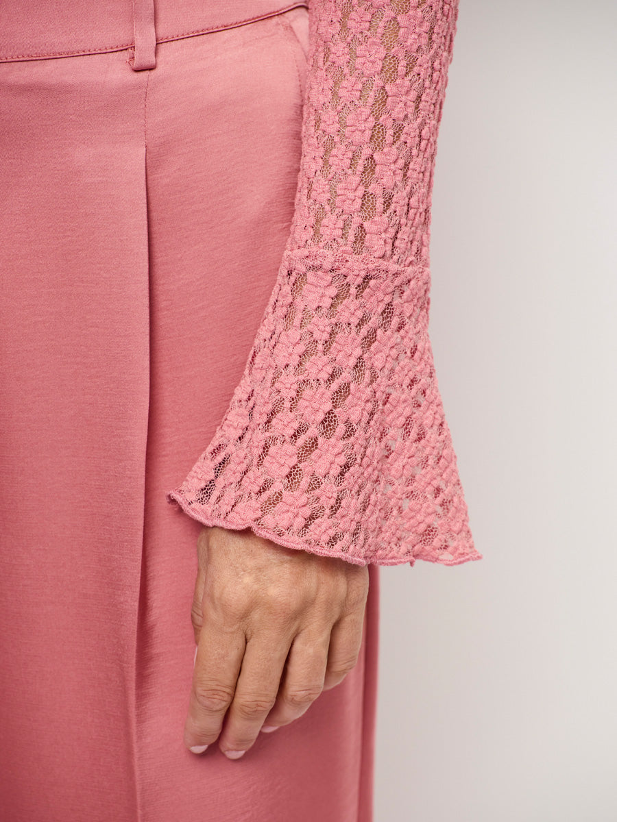 Dante 6 Jules Satiinihousut Vaaleanpunainen