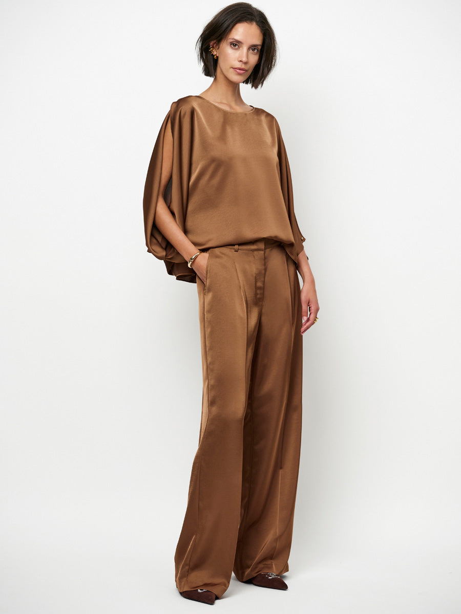 Dante 6 Jules Satiinihousu Ruskea