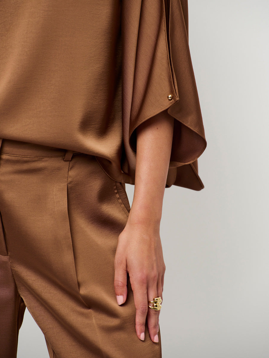 Dante 6 Jules Satiinihousu Ruskea