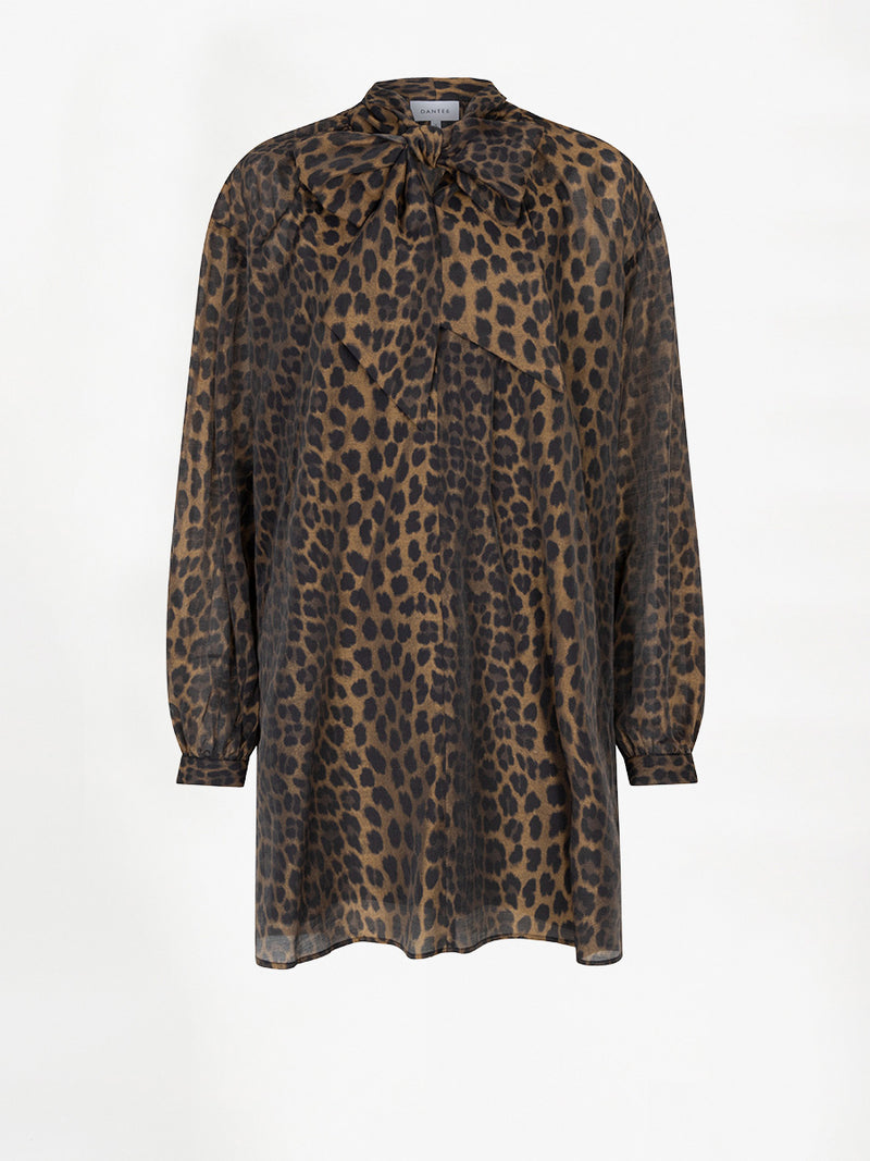 Dante 6 Leigh Leopardikuosillinen Mekko