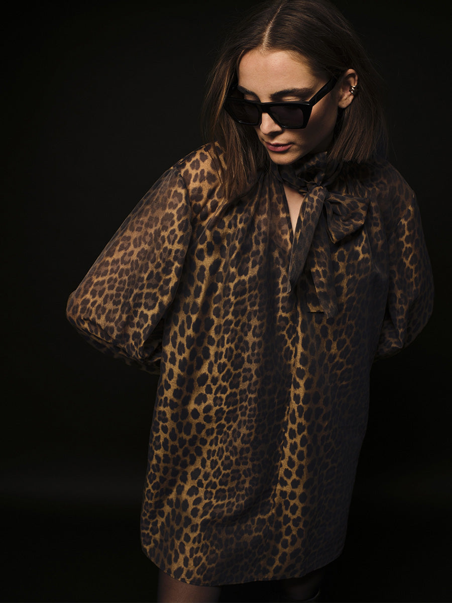 Dante 6 Leigh Leopardikuosillinen Mekko