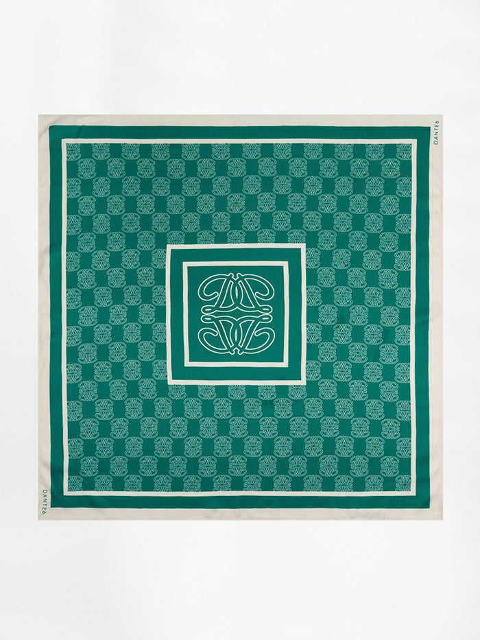 Dante 6 Monogram Huivi Vihreä