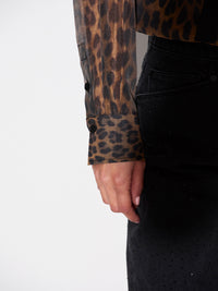 Dante 6 Rique Leopardikuviollinen Paita 