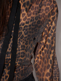 Dante 6 Rique Leopardikuviollinen Paita 