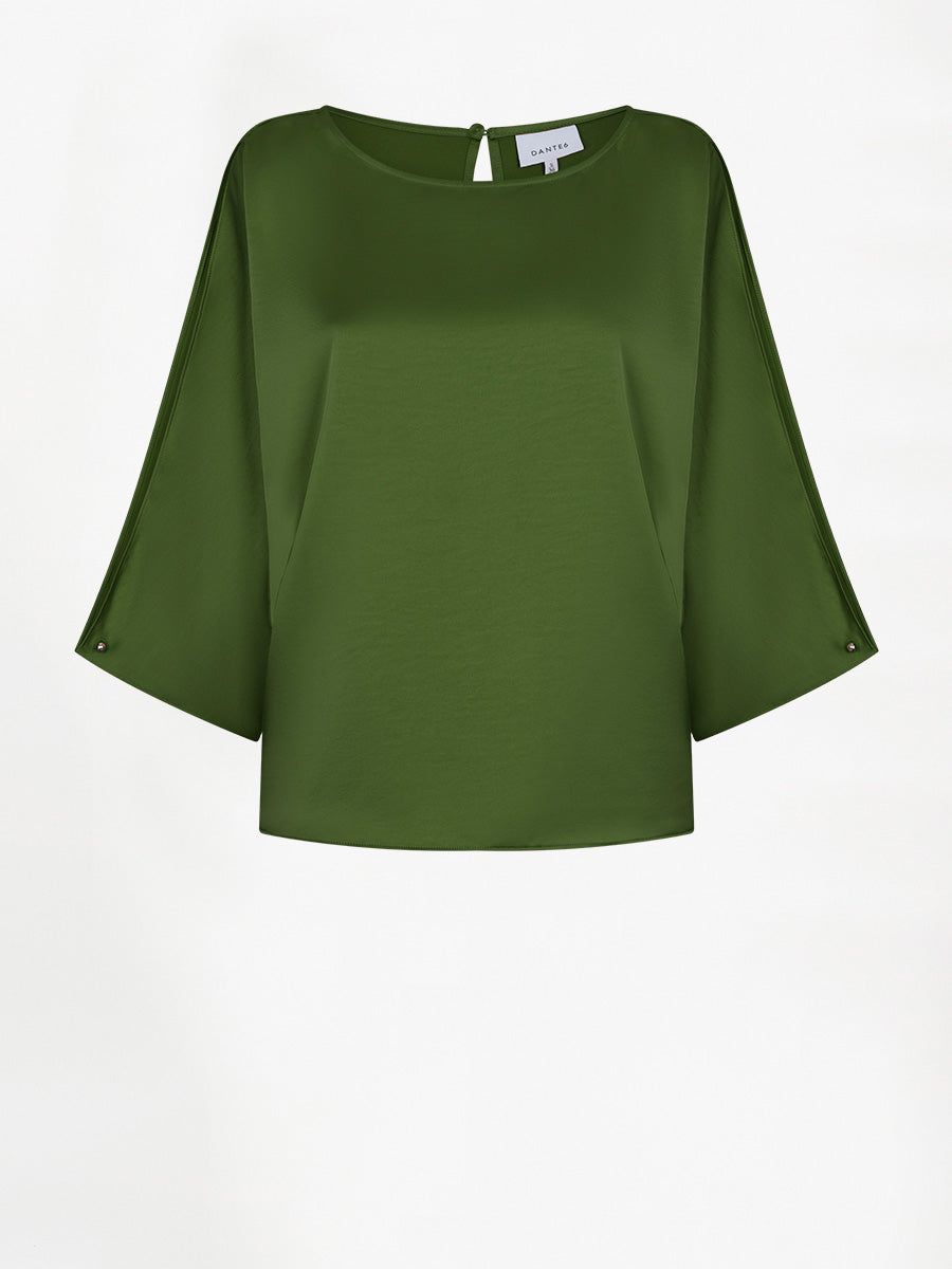 Dante 6 Risette Satiinipusero Vihreä