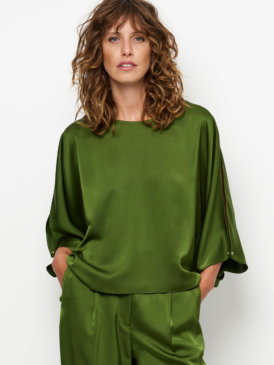 Dante 6 Risette Satiinipusero Vihreä