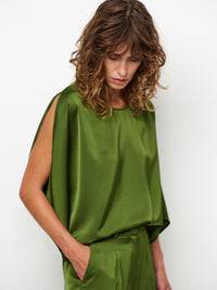 Dante 6 Risette Satiinipusero Vihreä