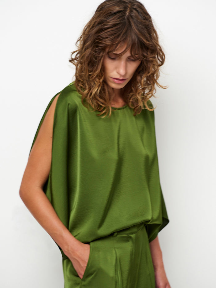 Dante 6 Risette Satiinipusero Vihreä