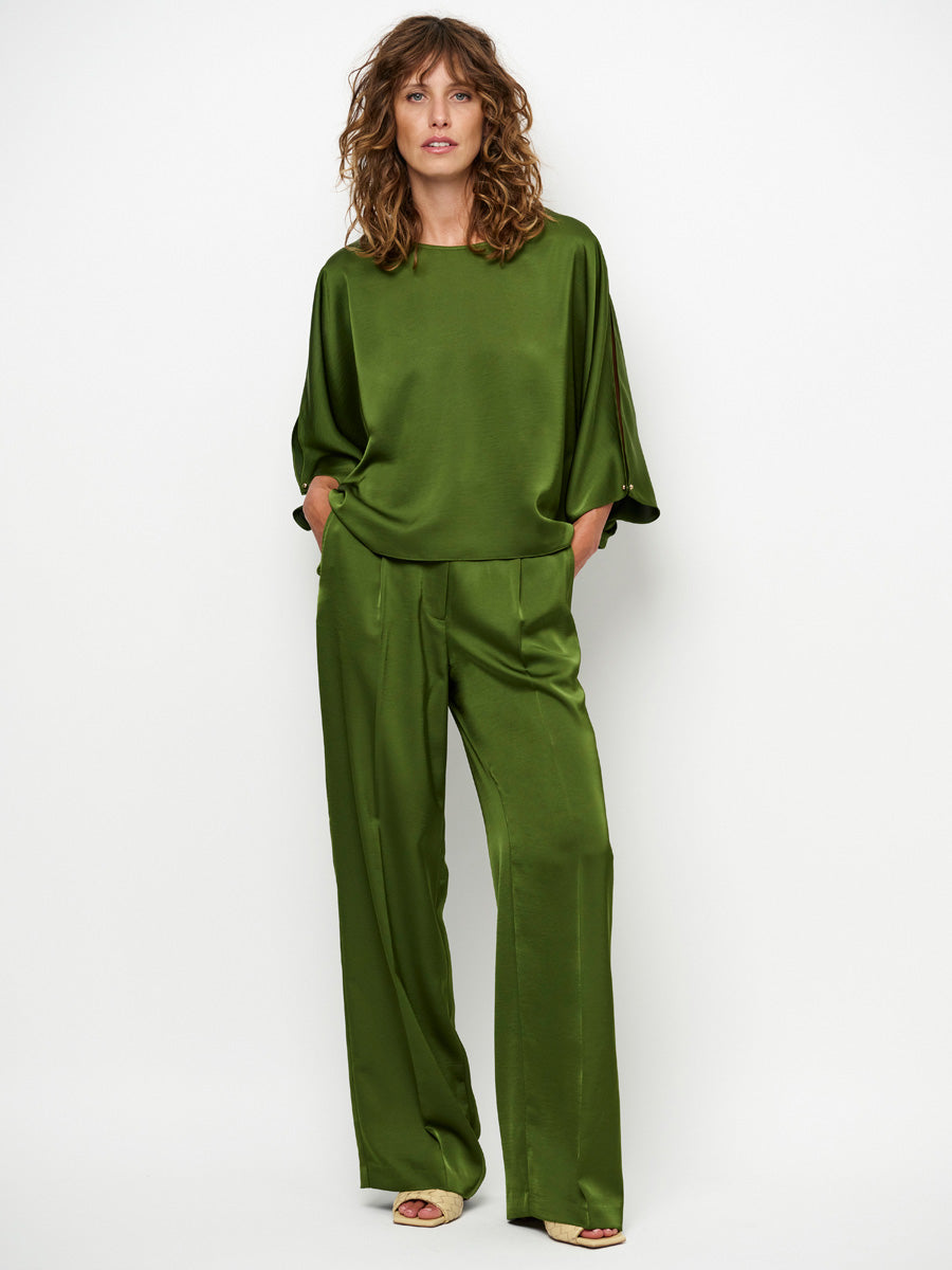 Dante 6 Risette Satiinipusero Vihreä