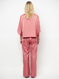 Dante 6 Jules Satiinihousut Vaaleanpunainen