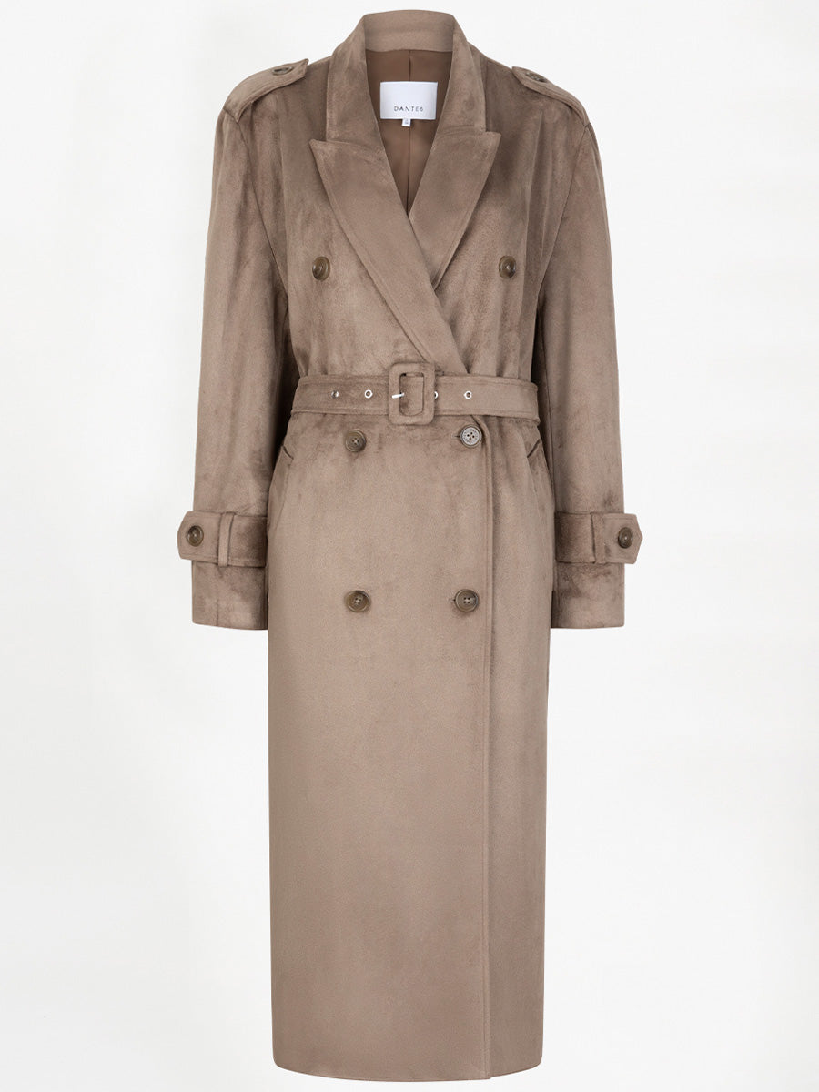 Dante 6 Solen Tekomohkanahkatakki Beige