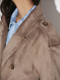 Dante 6 Solen Tekomohkanahkatakki Beige