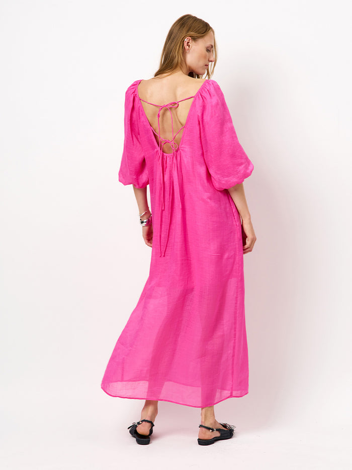 TILDA open back maxi dress