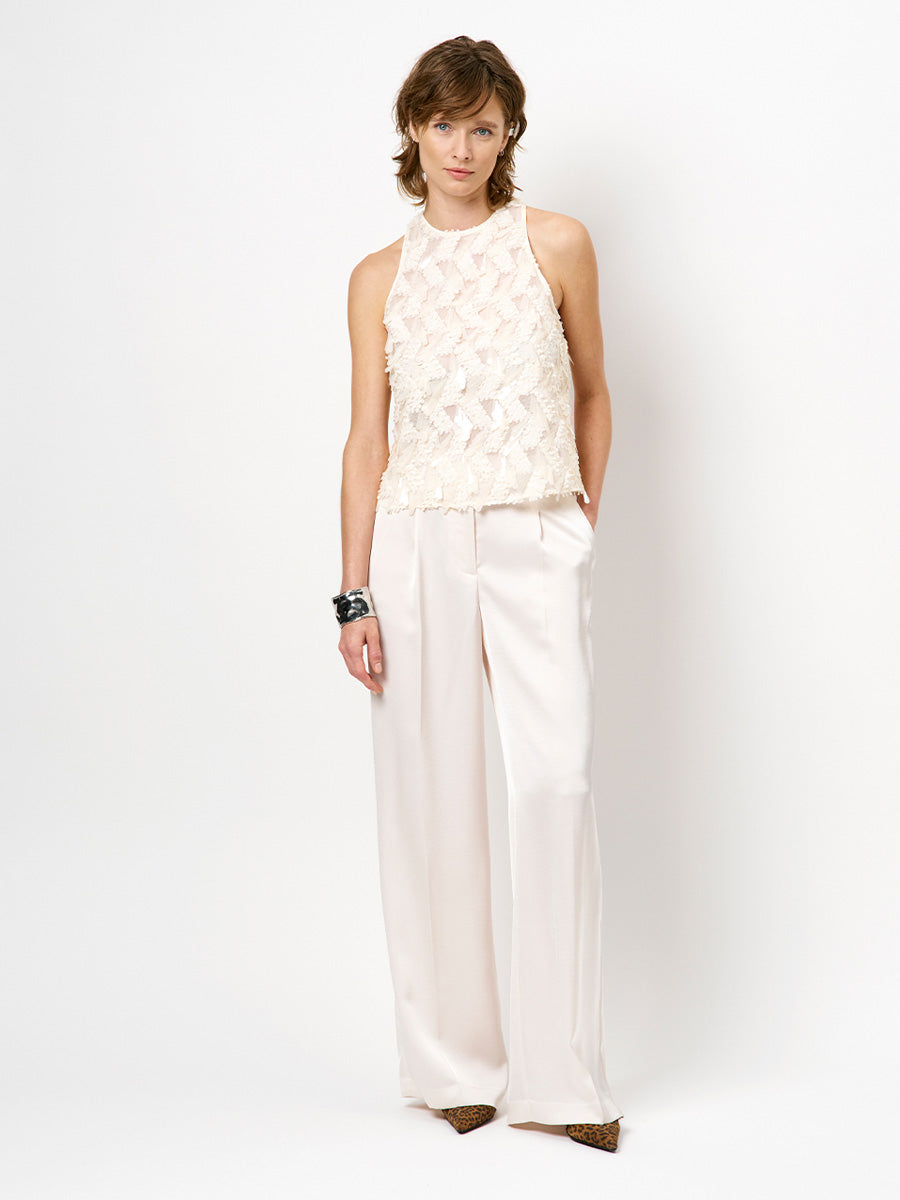 CORIN sequins relaxed fit top