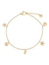 Edblad Beachcomber Bracelet Multi Gold