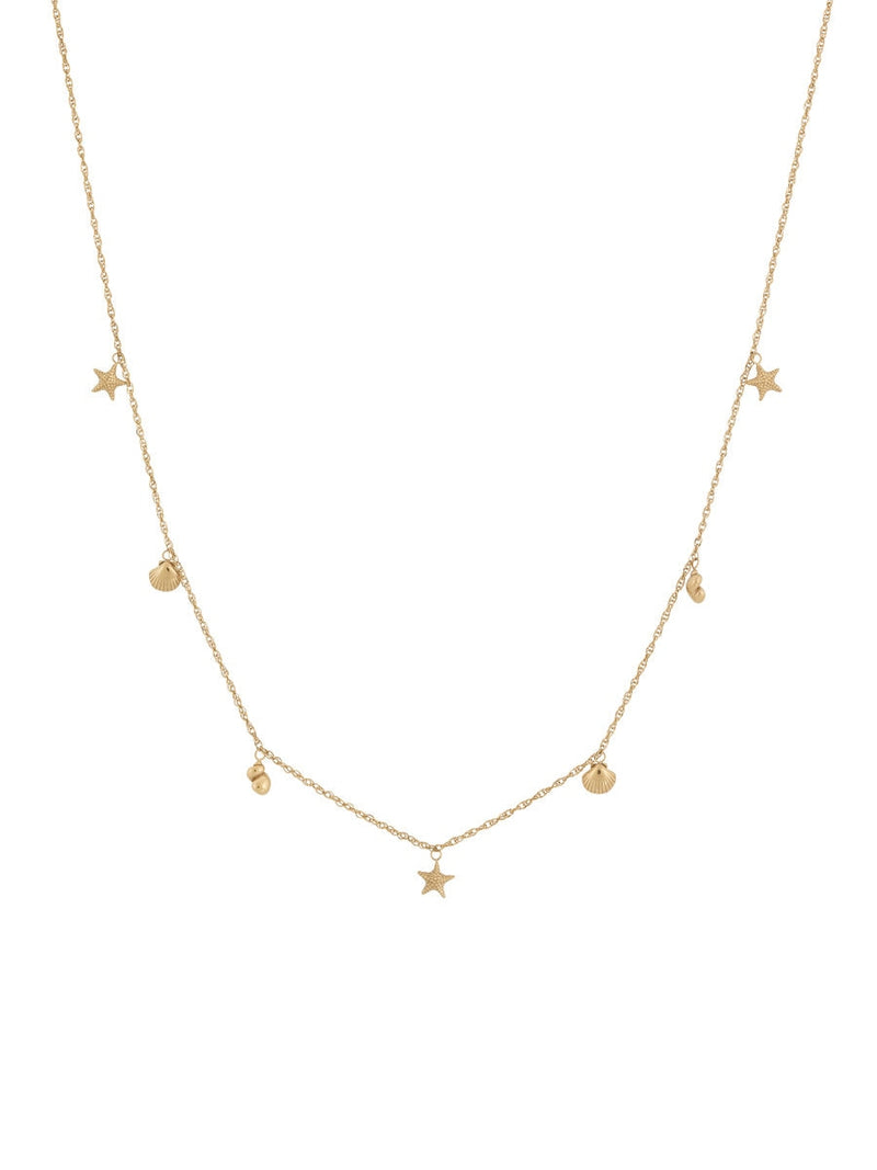 Edblad Beachcomber Necklace Multi Gold