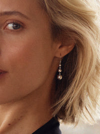 Edblad Bead Earrings Steel