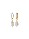 Edblad Lucy Hoops White Gold