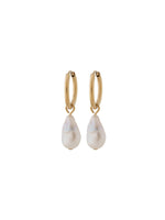 Edblad Lucy Hoops White Gold