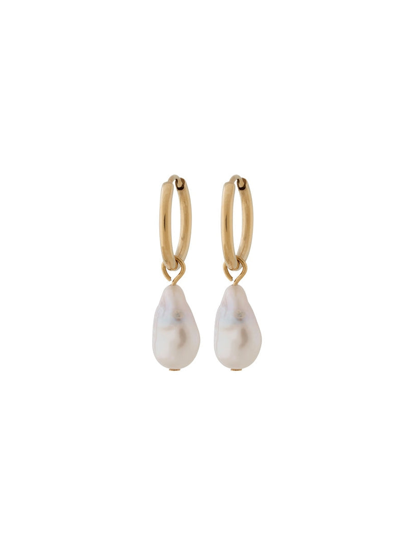 Edblad Lucy Hoops White Gold