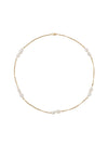 Lucy Necklace Multi White Gold