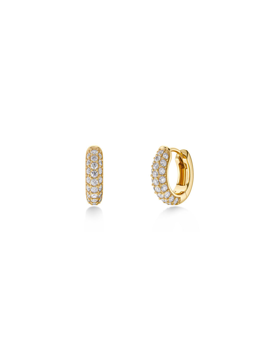 Edblad Luxe Sparkle Korvarenkaat Kulta
