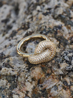 Edblad Redondo Sparkle Ring Gold