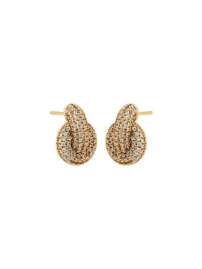 Edblad Redondo Sparkle Studs S Gold