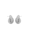 Edblad Redondo Sparkle Studs S Rhodium