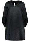 Gauhar Petra Dress Black Navy