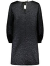 Gauhar Petra Dress Black Navy