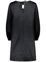 Gauhar Petra Dress Black Navy