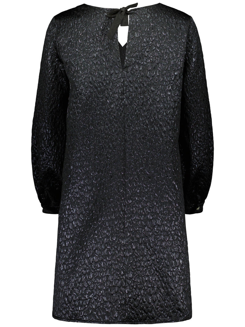 Gauhar Petra Dress Black Navy