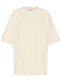 Gestuz GZamina Oversized T-paita Luonnonvalkoinen