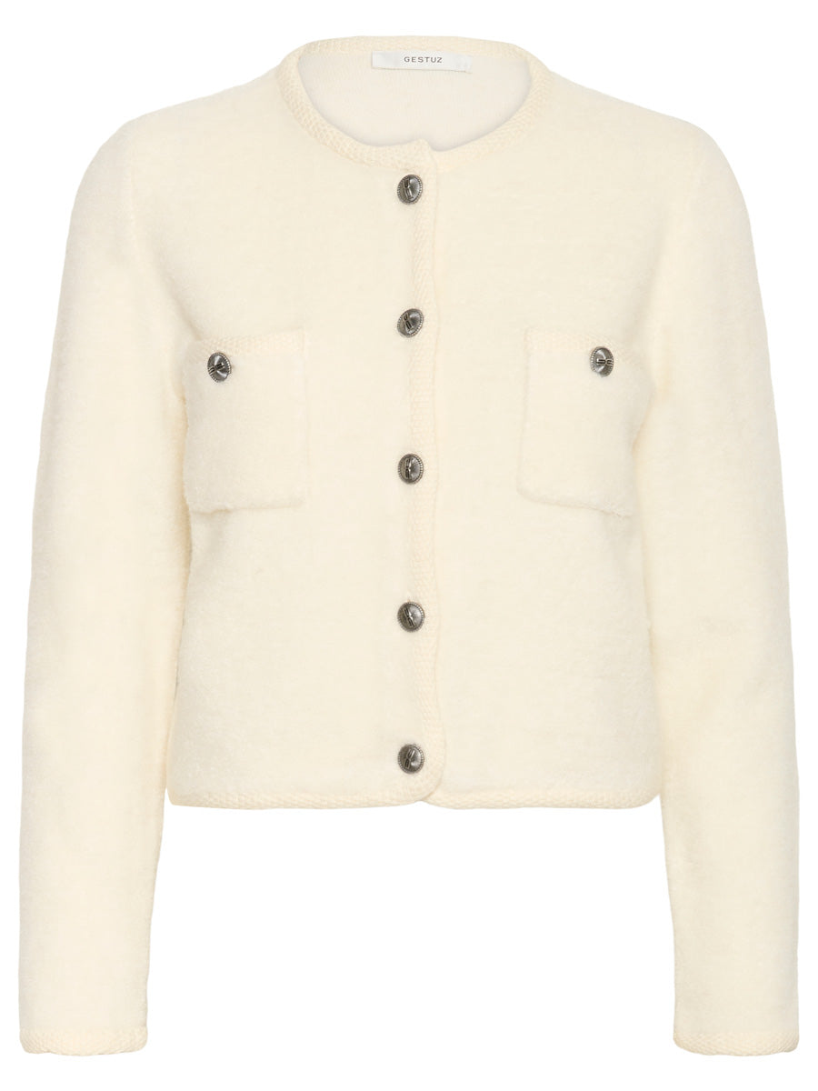 Gestuz GZcurie neuletakki luonnonvalkoinen