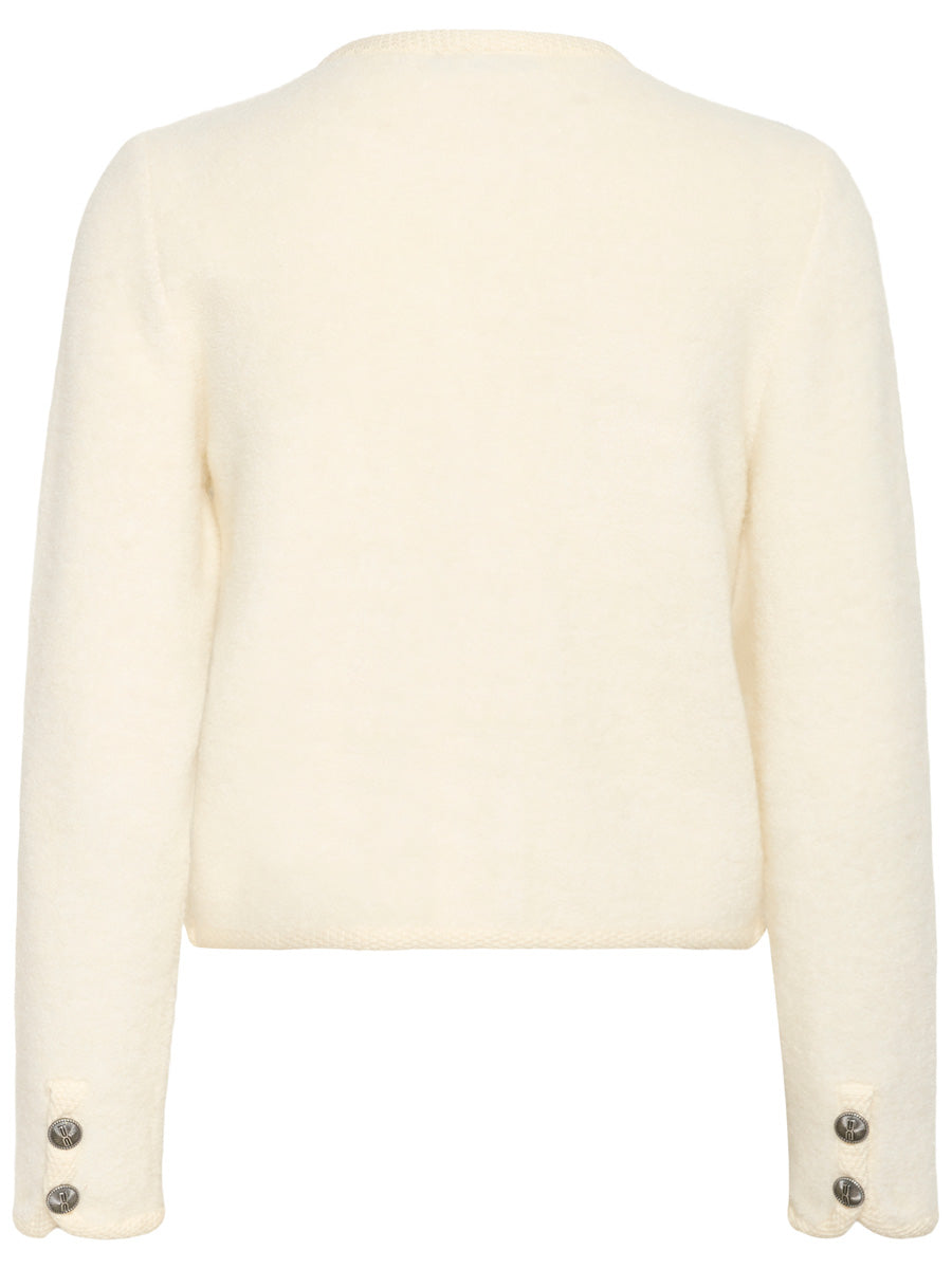 Gestuz GZcurie neuletakki luonnonvalkoinen