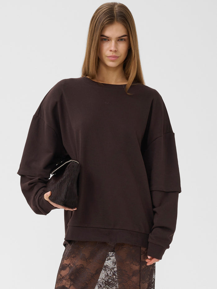 GZgilsa layered sweatshirt