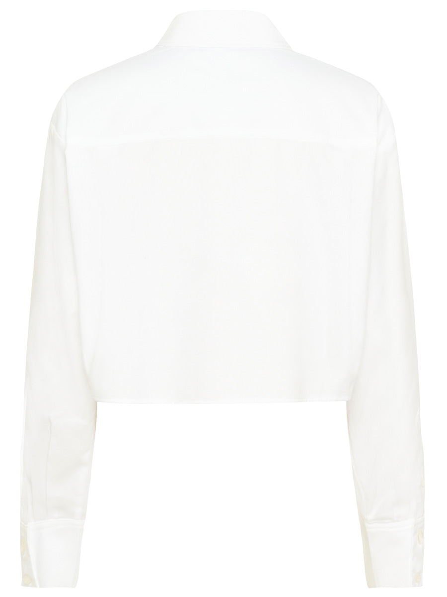 Gestuz GZyork cropattu paita valkoinen