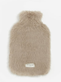 Grace & Mila Brume Pörröinen Kuumavesipullo Beige