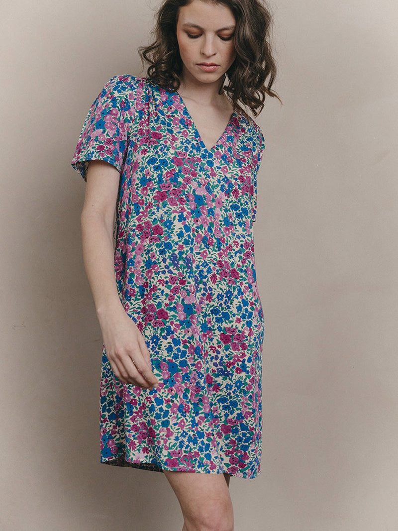 Grace & Mila Jara Dress Parme
