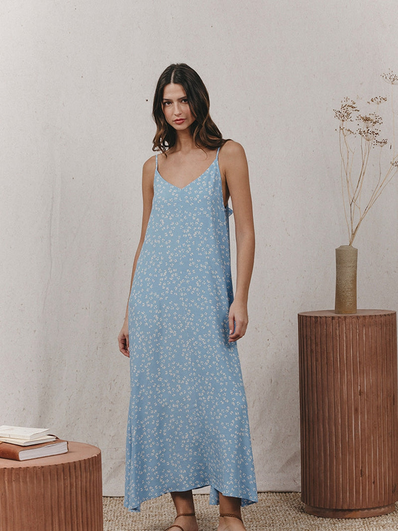 Grace & Mila Karla Dress Bleu