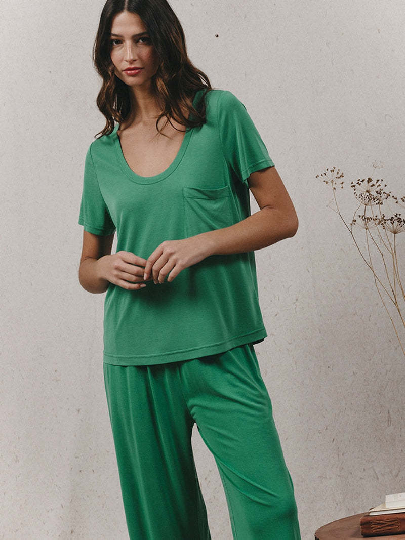 Grace & Mila Kyle T-Shirt Vert