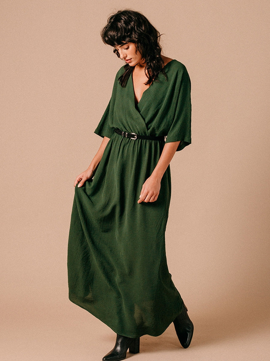 Grace & Mila Laura Dress Vert