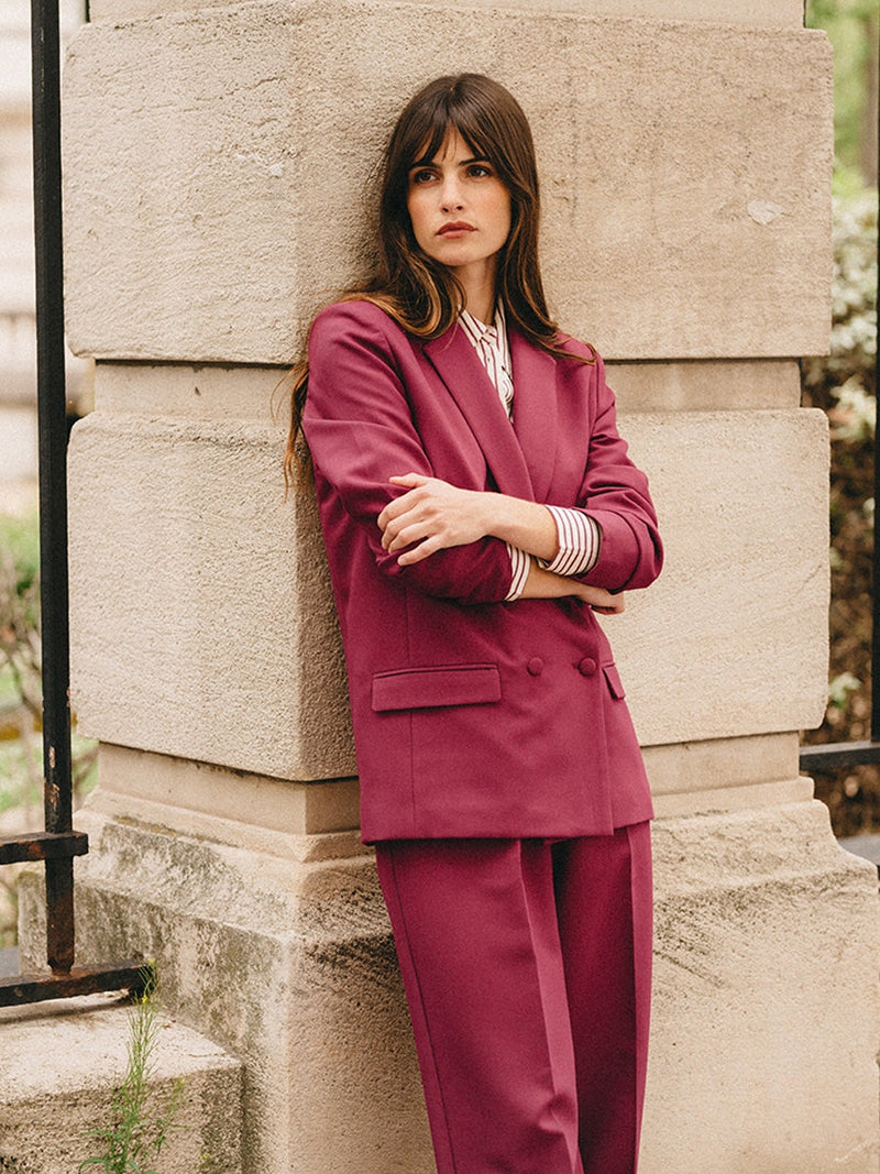 Grace & Mila Lea Blazer Pivoine